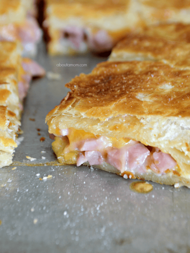 Ham and Cheese Pastry Melt