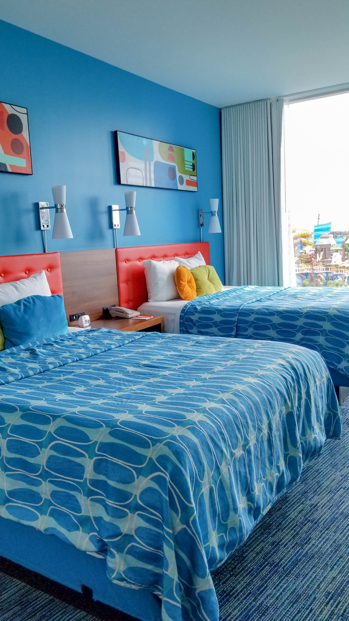 Staying at Universal's Cabana Bay Beach Resort is like stepping back into the iconic 1950s and '60s. The retro themed Central Florida resort offers many conveniences and ways to have fun or relax. The resort is conveniently located steps away from Universal's Volcano Bay water park with a private entrance for guests.