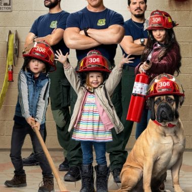 Looking for a great family-friendly movie? Watch the Playing with Fire movie trailer and read my John Cena interview. Playing with Fire is a live-action family-friendly comedy starring John Cena, Judy Greer, Keenan-Michael Key and some other truly talented people. The film follows an elite team of firefighters who meet their match when they rescue three siblings from an encroaching wildfire.