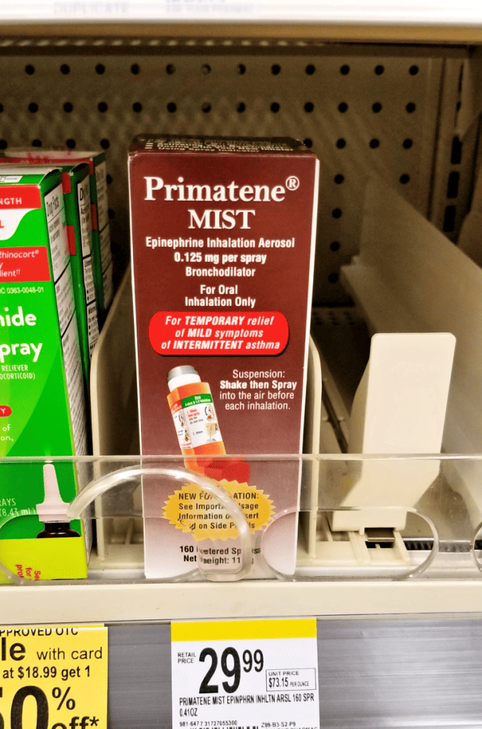 This time of the year can be tough for people who are prone to colds and allergies, especially if you suffer from asthma. Being caught without your rescue inhaler can be scary. There was that time I forgot my inhaler while traveling. Luckily, I was able to buy over the counter Primatene MIST® to get me through.