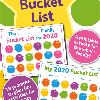 Want to make a family bucket list but you aren't sure how? You have to check this out. I have a simple bucket list printable that is perfect for you and your family.  Free to print, get started today with your 2020 Family Bucket List.