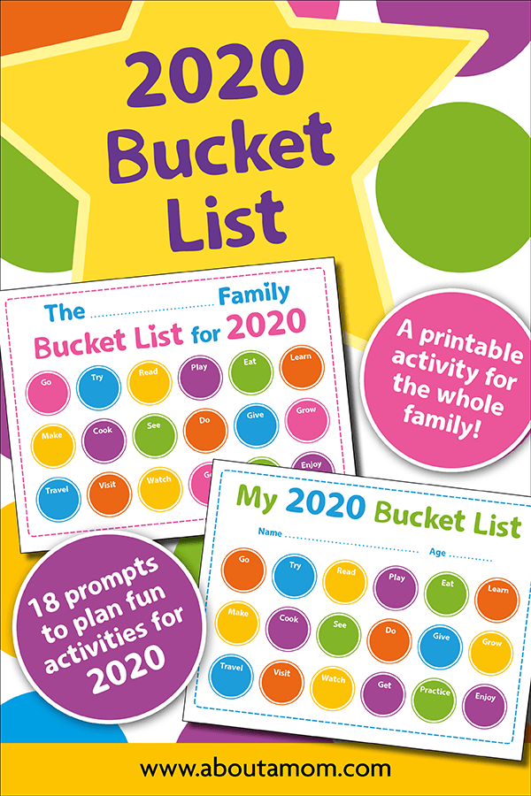 Want to make a family bucket list but you aren't sure how? You have to check this out. I have a simple bucket list printable that is perfect for you and your family.  Free to print, get started today with your 2020 Family Bucket List.