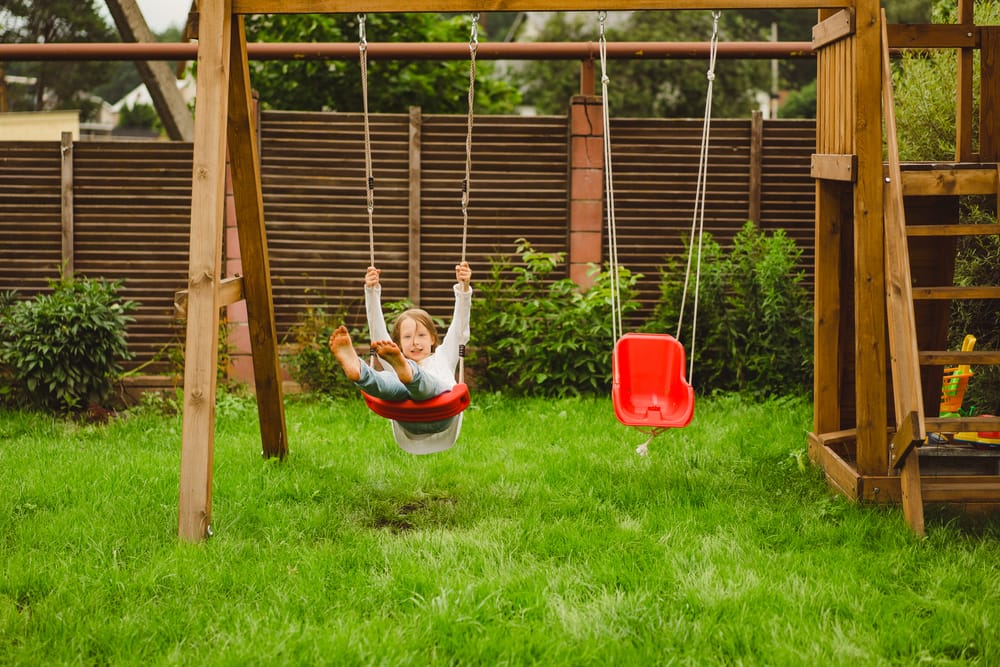 Children like spending time and having fun outdoors during the summer and what better place for them to do it than in your own backyard where you can supervise and protect them from harm? Here are five ways to make your backyard safe for children to play in.
