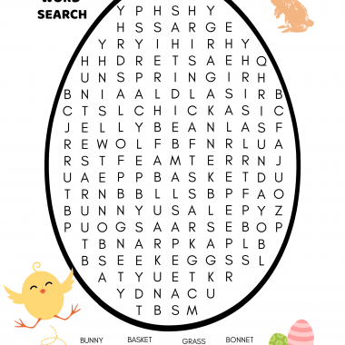 This free Easter Word Search printable includes 16 words about Easter to search for including treats you might find in your Easter basket, and is a lot of fun for kids of all ages. Download and use this printable Easter word search puzzle for free. Perfect for fun at home use, teachers, classrooms, and scout meetings.