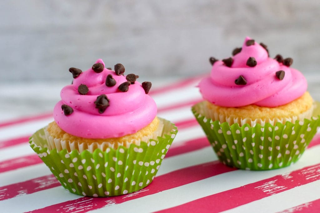 Summer Watermelon Cupcakes