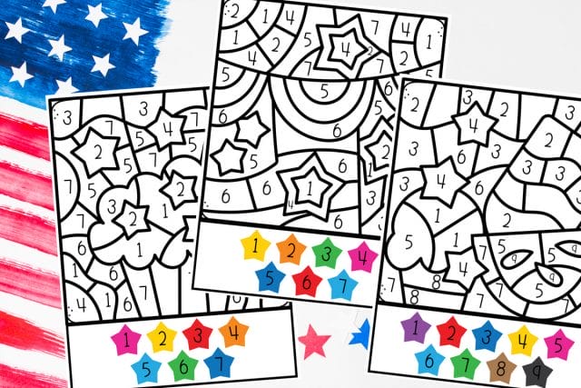 4th of july coloring pages
