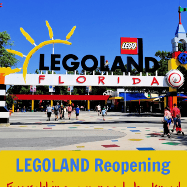 Here is everything awesome about Legoland reopening its Florida theme park gates for the first time since the March shutdown.