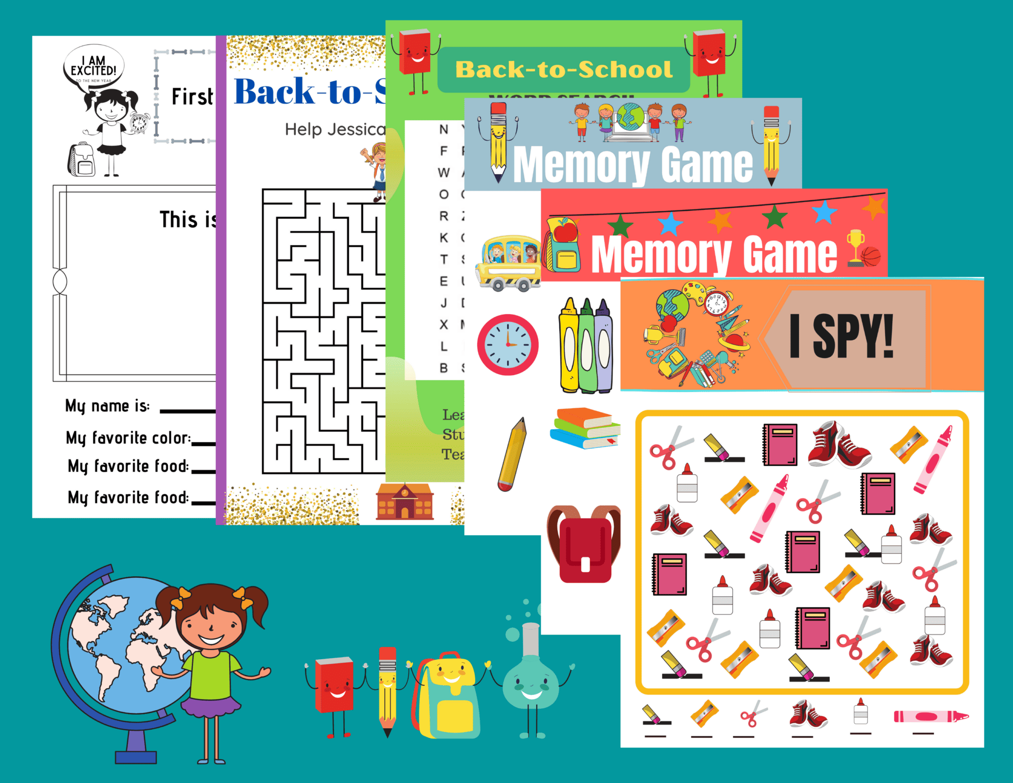 Free Printable Back To School Worksheets About A Mom