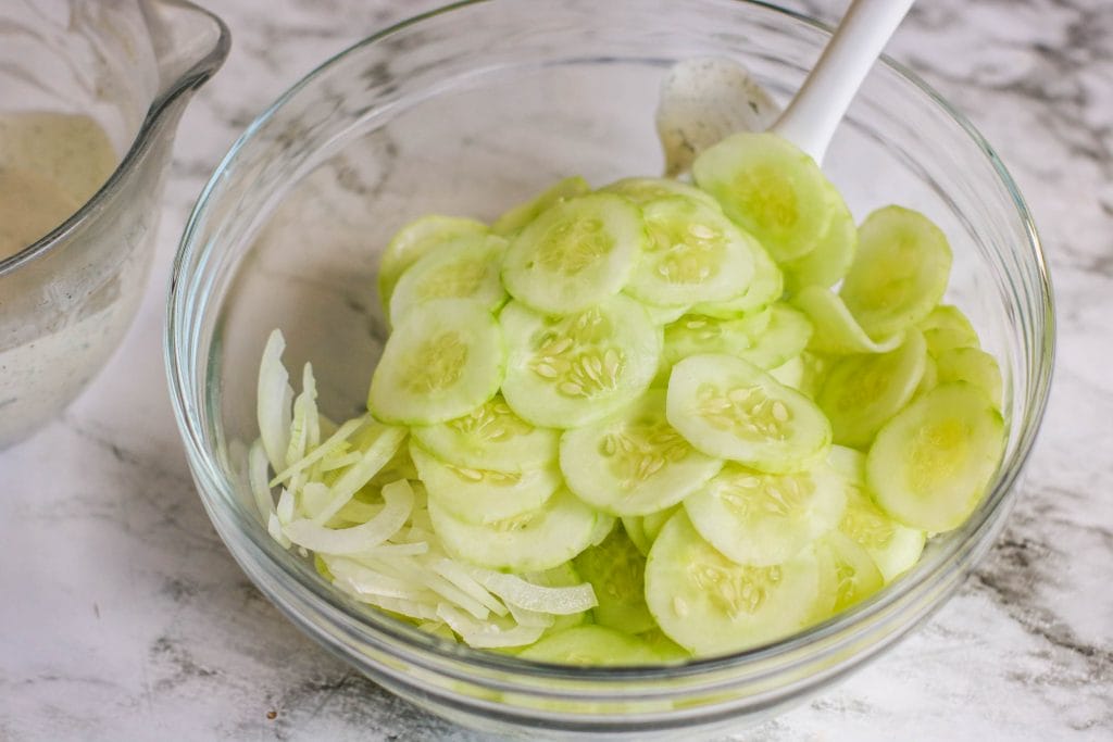 Amish cucumber salad recipe