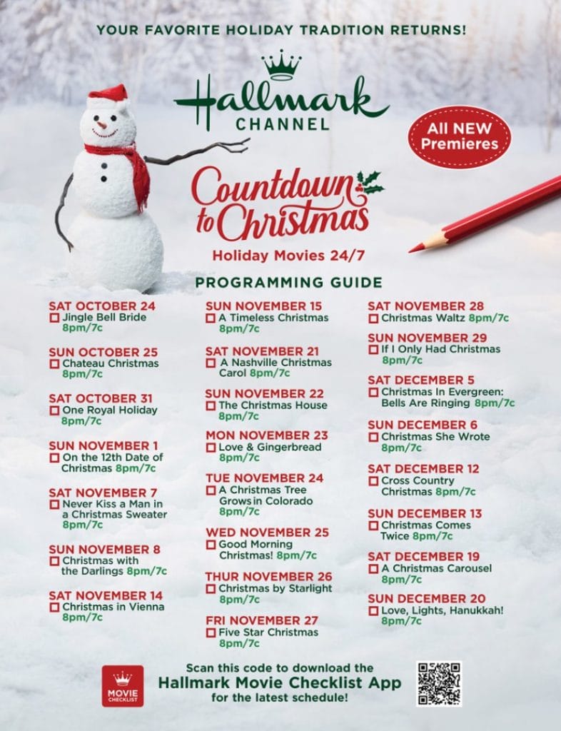Hallmark Channel Countdown to Christmas