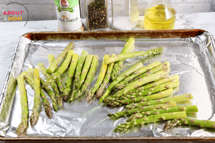 Preparing the Asparagus