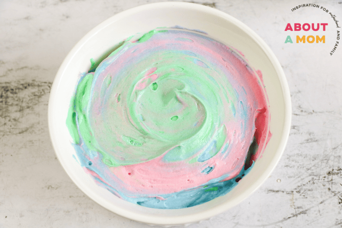 Making Colorful Mermaid Party Food