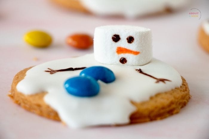 Christmas Melted Snowman Cookies Recipe