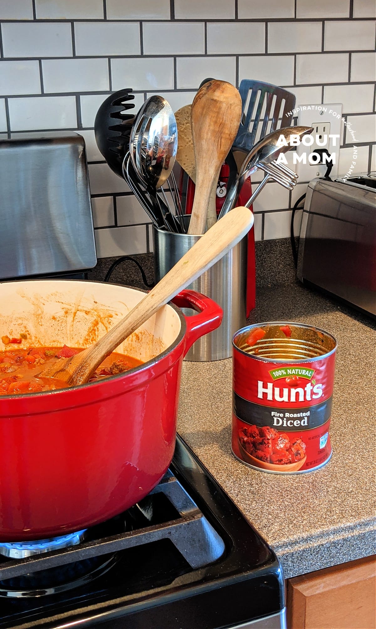 Chili made with Hunt's Fire Roasted Diced Tomatoes tops the list for Fall Food Favorites in 2021.