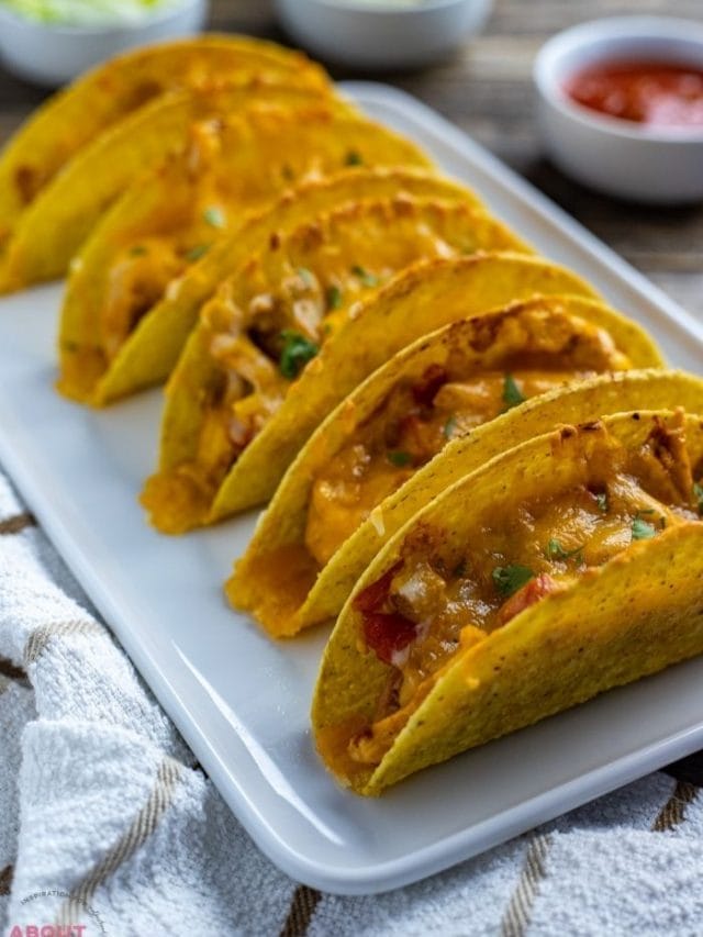 How to Make Oven Baked Chicken Tacos