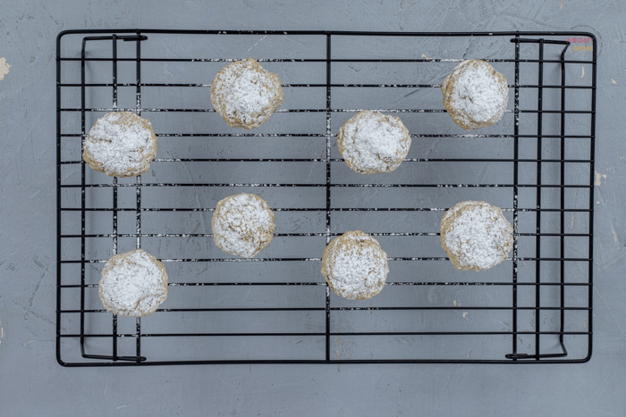cookies on a cooling tray