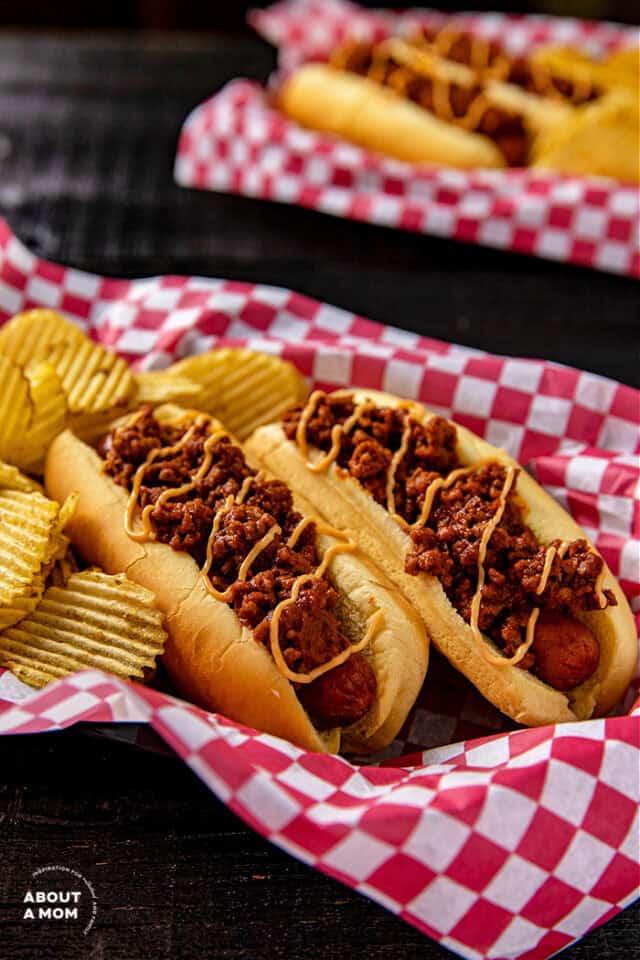 The Best Homemade Hot Dog Chili About a Mom