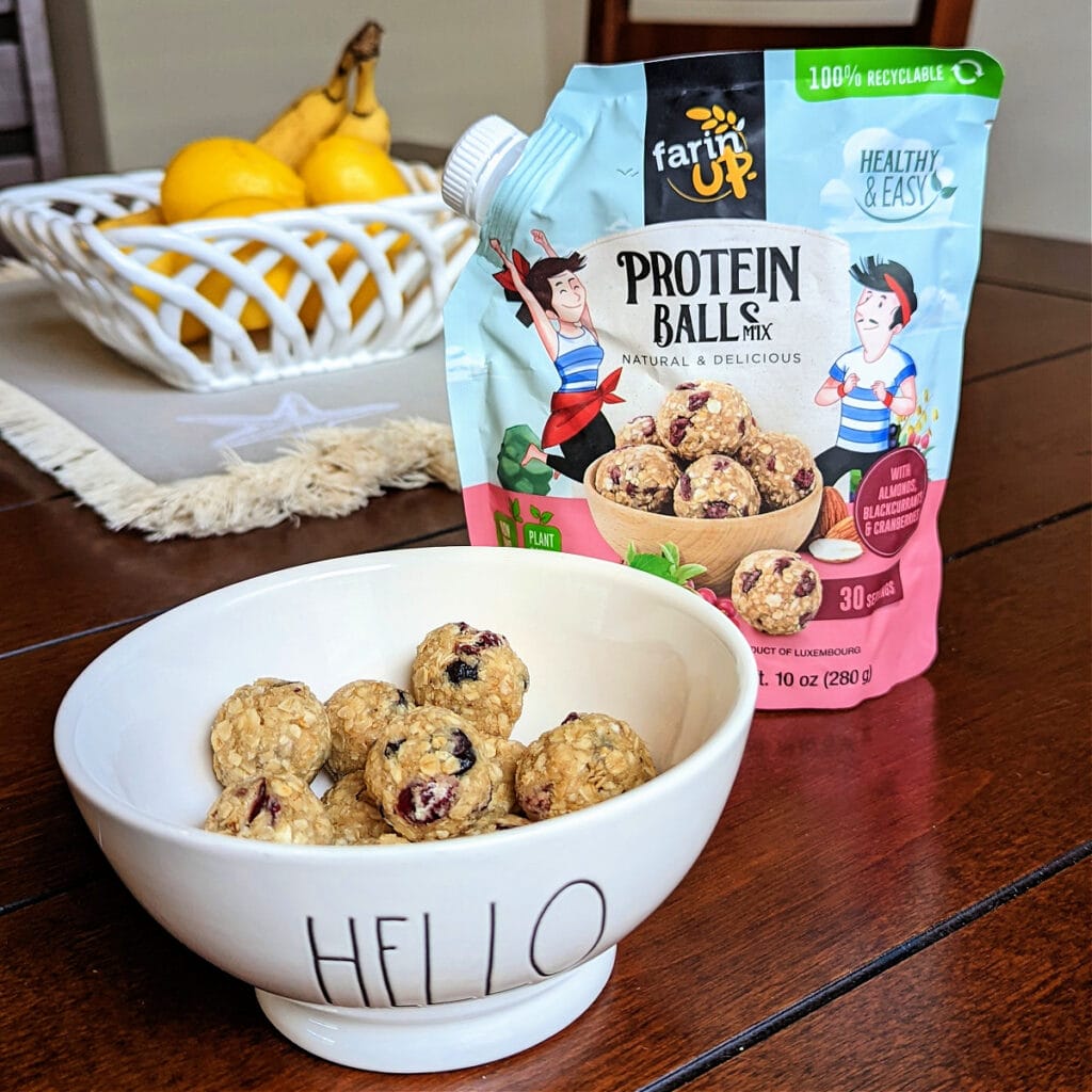 Back to School Protein Balls