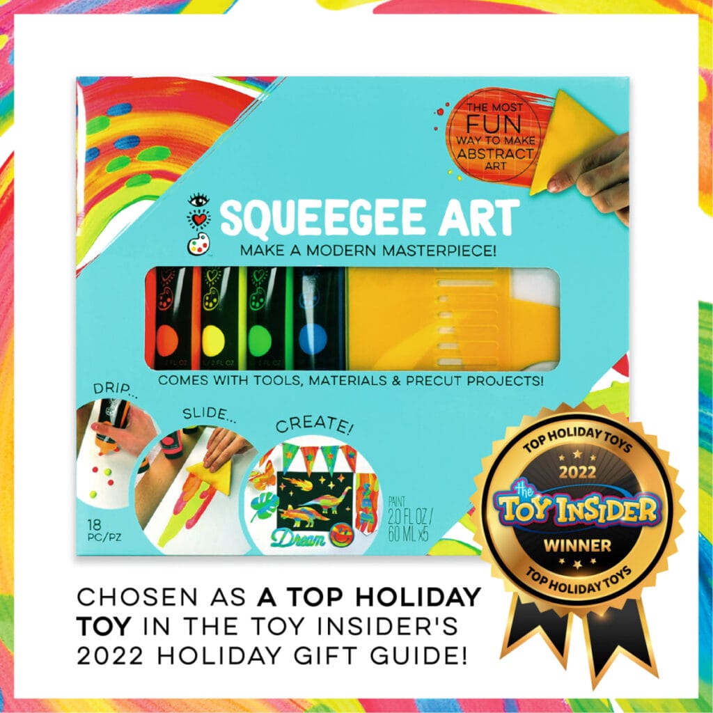 2022 Holiday Gift Guide Top Toys IHeartArt Squeegee Art Kit