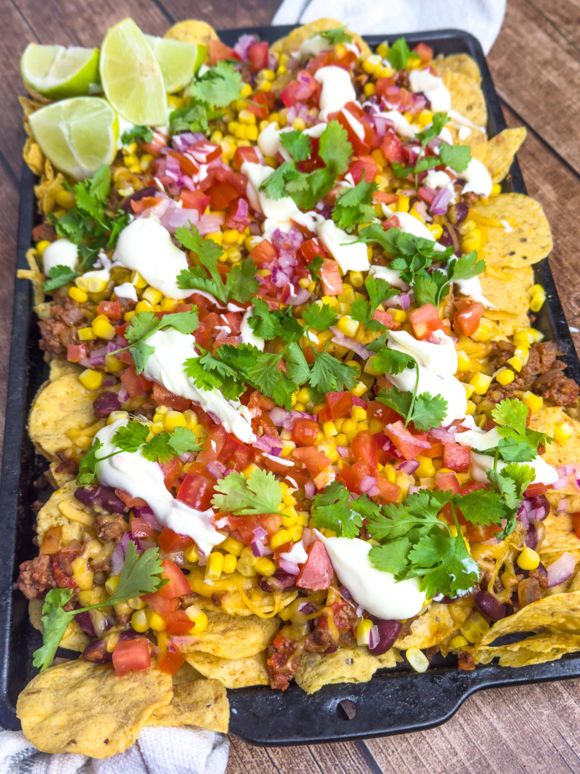 Sheet-Pan Nachos - About a Mom