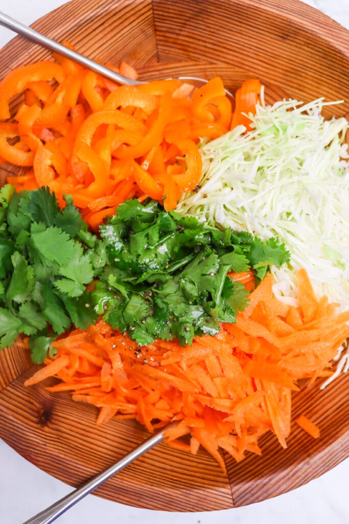 Mexican Coleslaw with Cilantro Lime Dressing step
