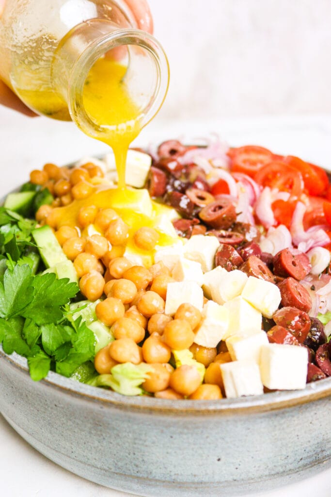 Delicious Italian Chopped Salad featured