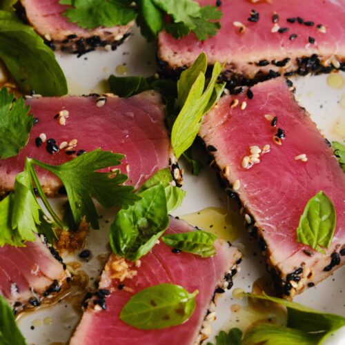 Easy Seared Ahi Tuna Steak About a Mom