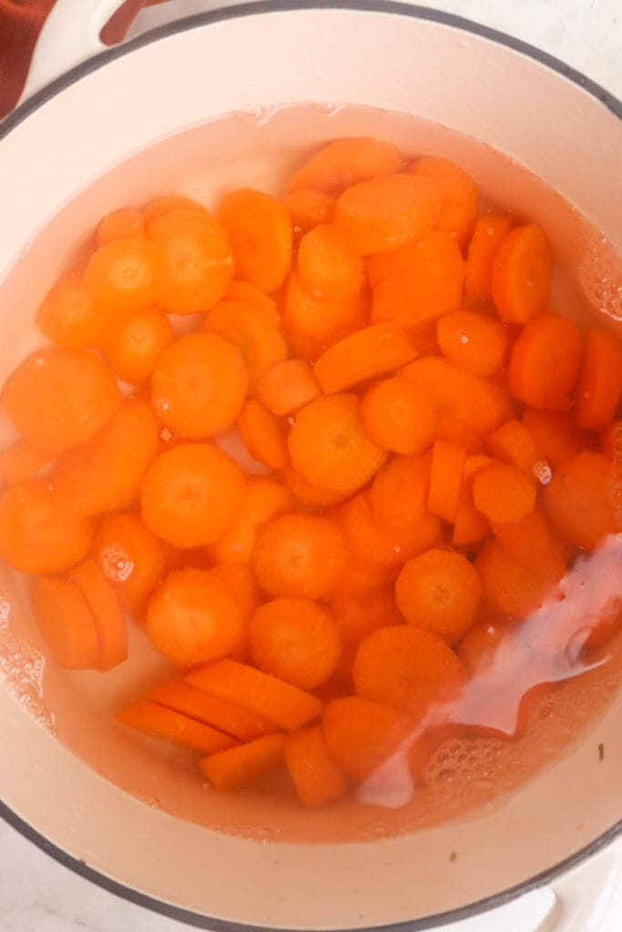 Delicious Boiled Carrots