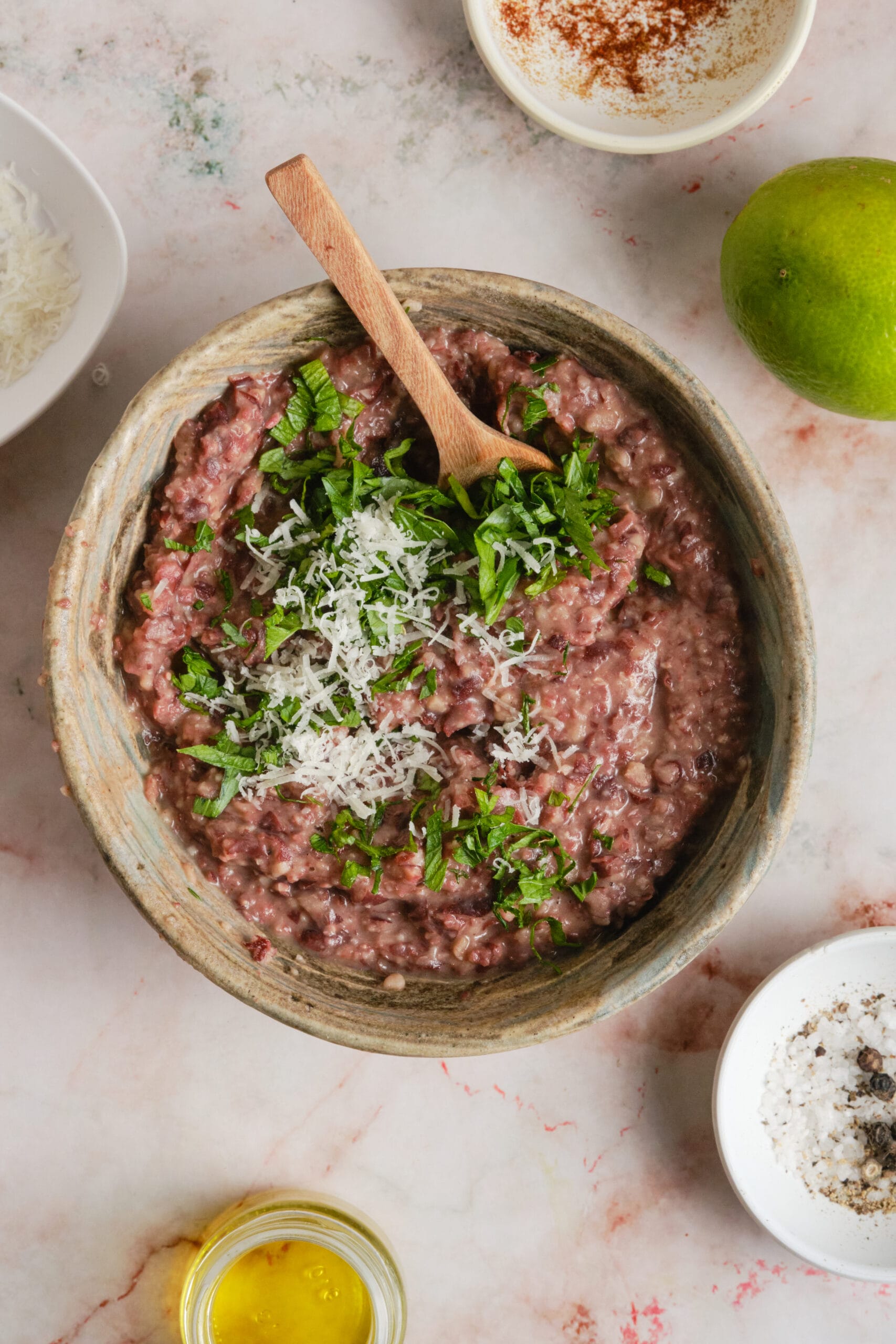 Easy Homemade Refried Beans featured image below