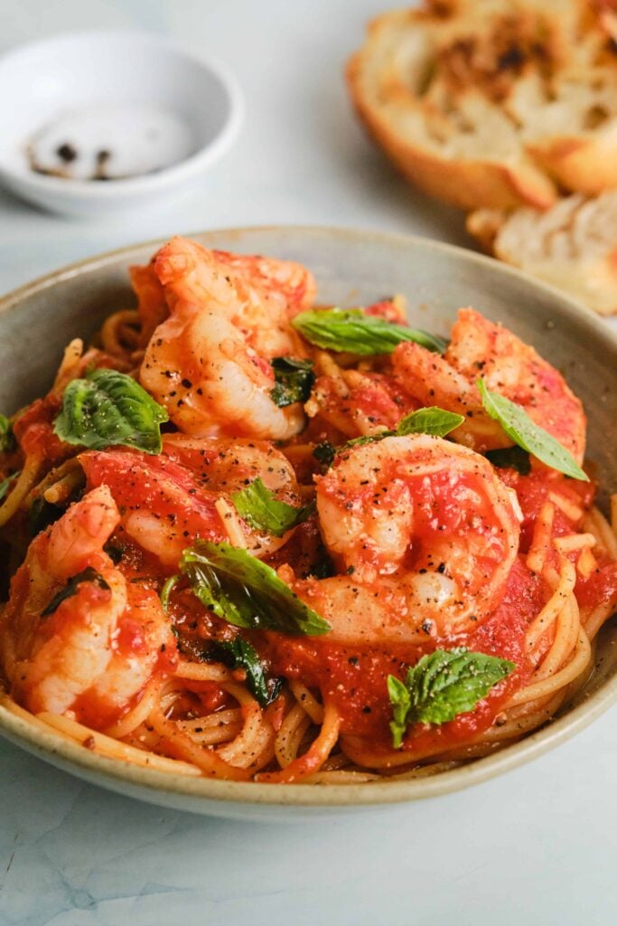 Shrimp Marinara Pasta About A Mom Shrimp Marinara Pasta About A Mom