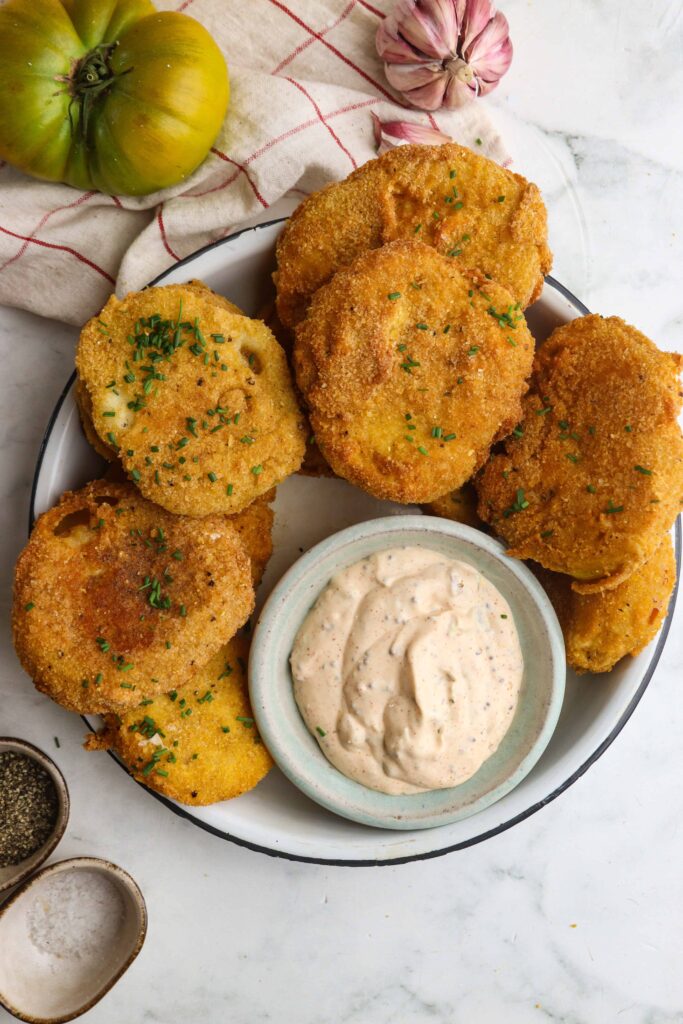 The Best Fried Green Tomatoes Recipe About a Mom