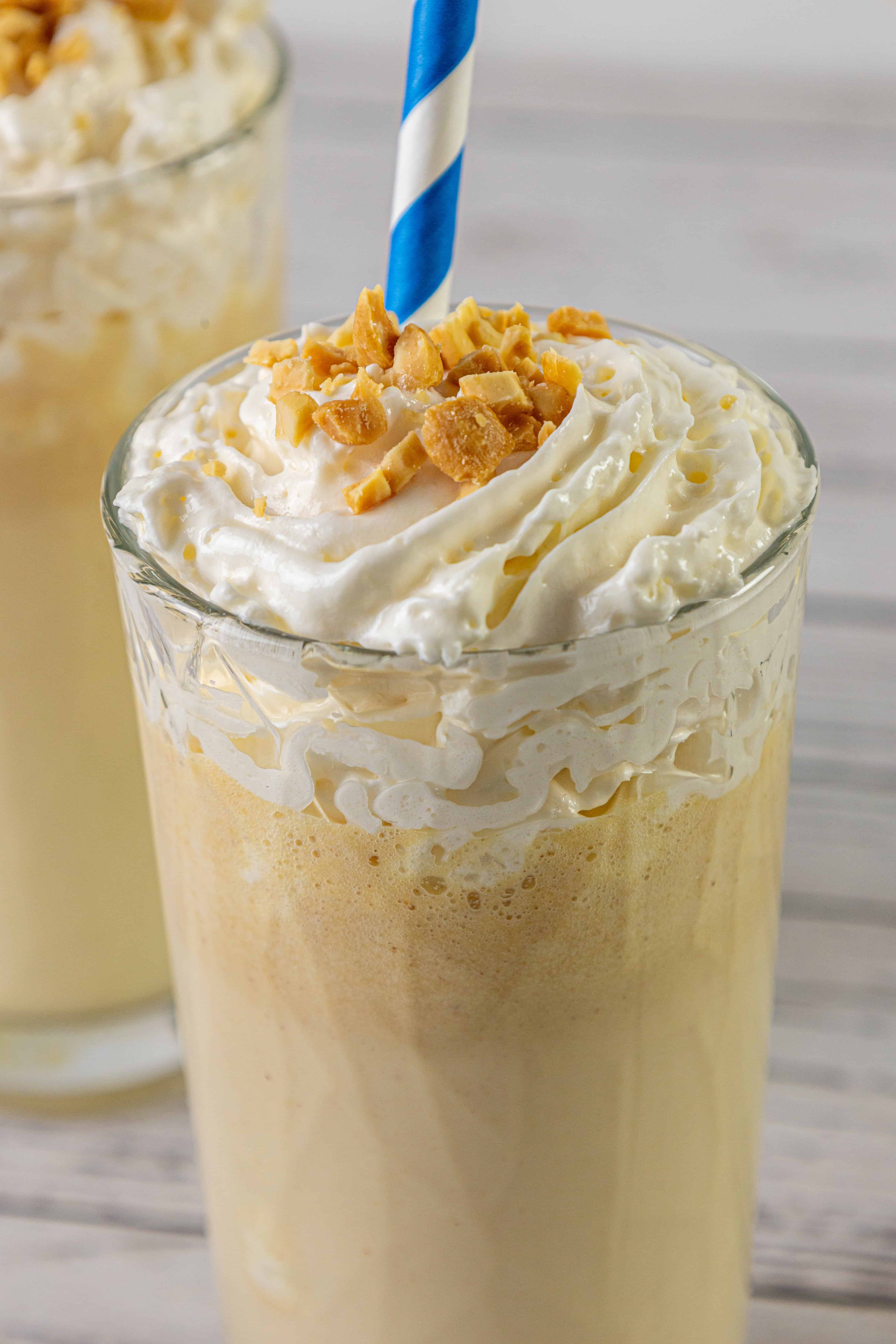 Peanut Butter Milkshake - About a Mom